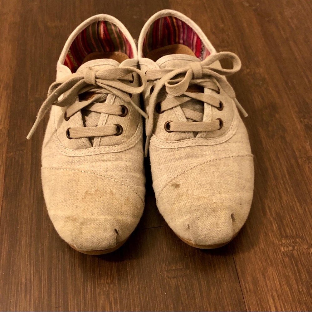 TOMS Gray Camden Women’s Cordones Sneakers - Picture 6 of 8
